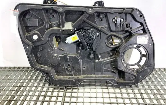 Front door window regulator with motor