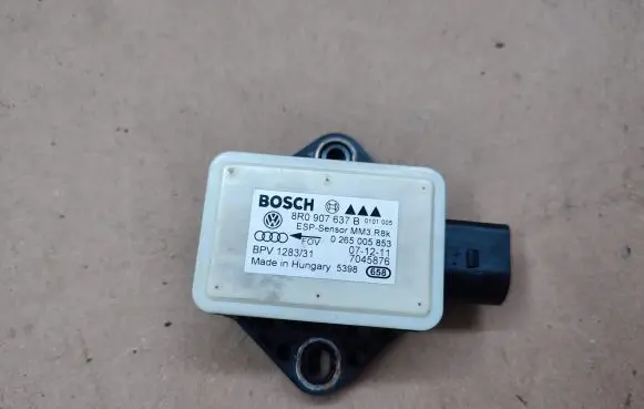 Audi A5 Sportback 8TA ESP acceleration yaw rate sensor 8R0907637B