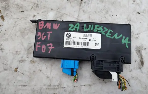 BMW 5 GT F07 Gateway control module 9291450
