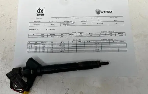 Toyota Avensis T250 Fuel injector 2367026011 03J00308 236700R040