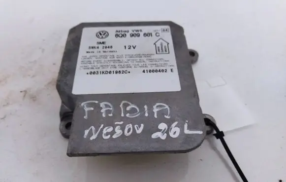 Skoda Fabia Mk1 (6Y) Airbag control unit/module 6Q0909601C