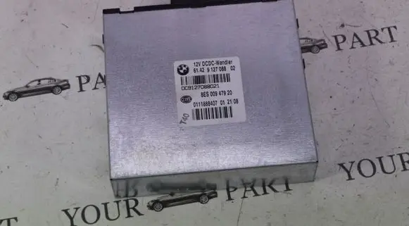 BMW 3 E90 E91 Voltage converter inverter 9127088