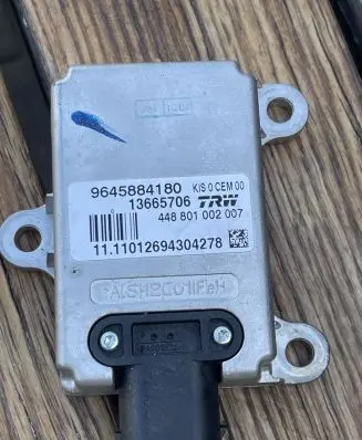 Peugeot 407 ESP acceleration yaw rate sensor 9645884180 13665706