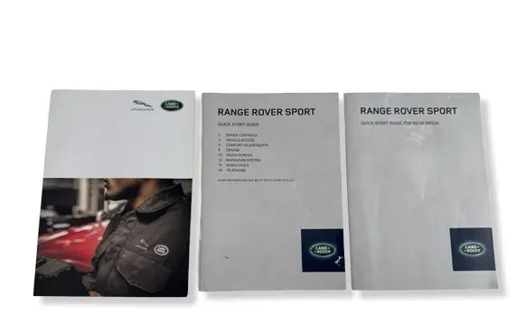 Land Rover Range Rover Sport L494 User manual 