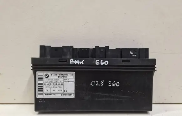 BMW 5 E60 E61 Comfort/convenience module 6943062 5WK49111 52532400