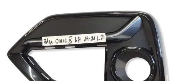 Honda Civic X Front fog light trim/grill 71108TGG