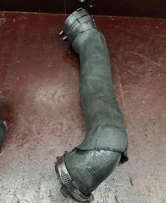 Audi A8 S8 D3 4E Intercooler hose/pipe 4F0145737M