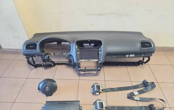 Volkswagen Golf VI Airbag set with panel 1K1857181B 1K0880204L 5K0880201E