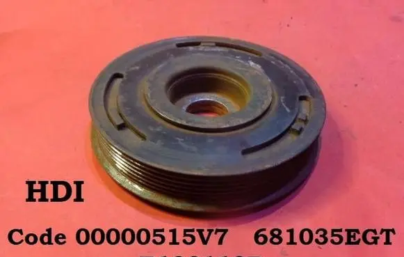 Citroen Berlingo Crankshaft pulley 681035EGT 00000515V7 E103112B
