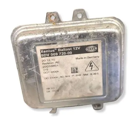 Opel Astra J Headlight ballast module Xenon 5DV00972000 22016851