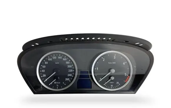 BMW 5 E60 E61 Speedometer (instrument cluster) 6974576 62116974576