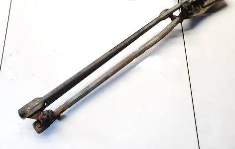 Front wiper linkage and motor