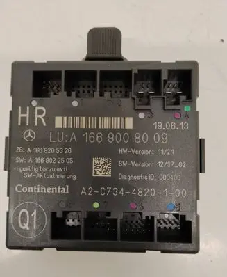 Mercedes-Benz GL X166 Door control unit/module A1669008009 A1668205326 A1669022505