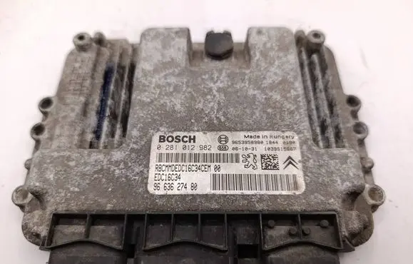 Peugeot Expert Engine control unit/module 0281012982 9653958980 9663627480
