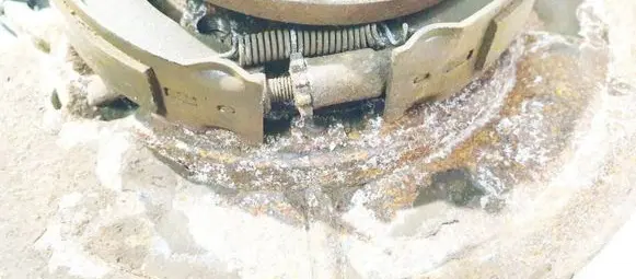 Toyota Corolla Verso AR10 Handbrake/parking brake pads 