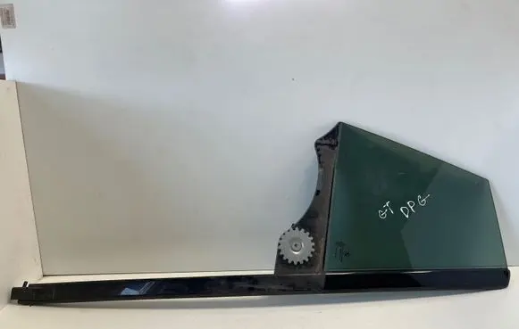 Rear vent window glass