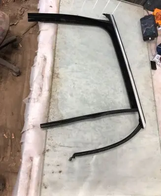 Mercedes-Benz GLC C254 Rear door glass trim molding A2547350300