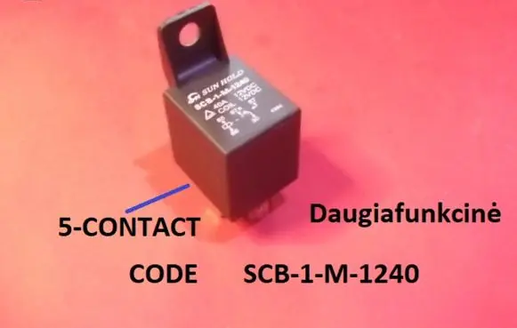 Volkswagen Golf Plus Other relay SCB1M1240