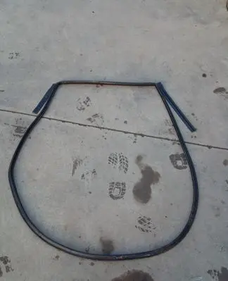 Nissan Qashqai Rubber seal rear door 