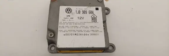 Volkswagen PASSAT B5 Airbag control unit/module 1J0909604 28380311