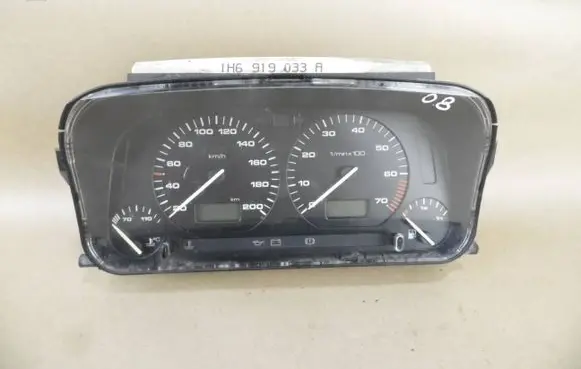 Volkswagen Golf III Speedometer (instrument cluster) 1H6919033A 9680616