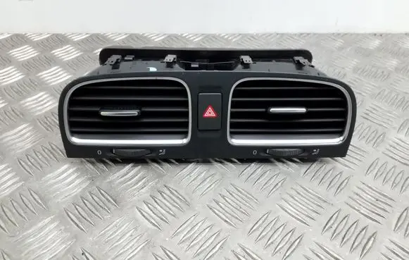 Volkswagen Golf VI Dash center air vent grill 5K0815736D 5K0815735D
