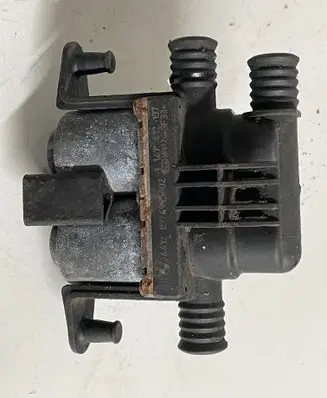 Coolant heater control valve