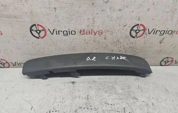 Front bumper splitter molding