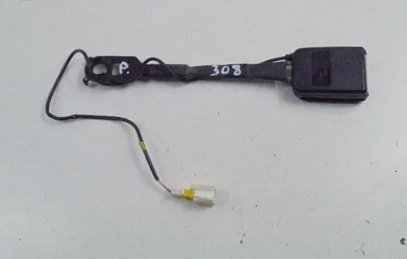 Peugeot 308 Rear seatbelt buckle A83697E18