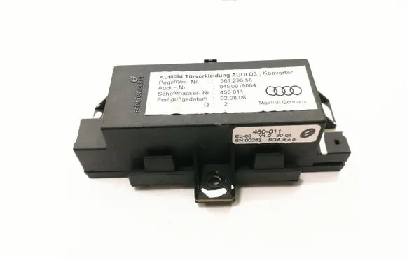 Audi A8 S8 D3 4E Door control unit/module 04E0919064 36129658