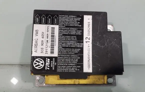 Volkswagen PASSAT B6 Airbag control unit/module 3C0909605F