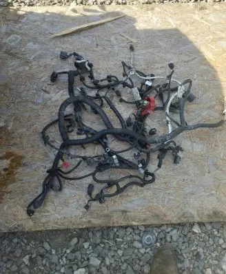 Engine installation wiring loom