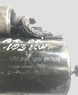 Audi A4 S4 B7 8E 8H Starter motor 03G911023