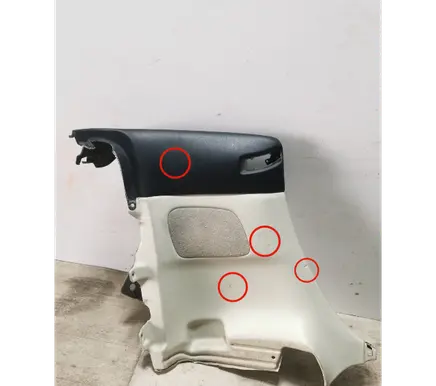 Lexus SC 430 Coupe rear side trim panel 
