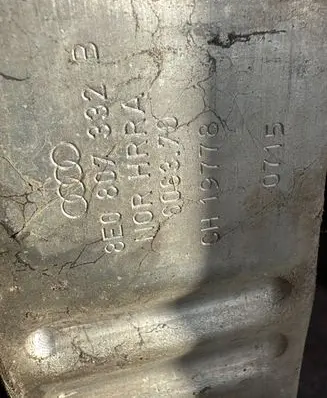 Rear beam