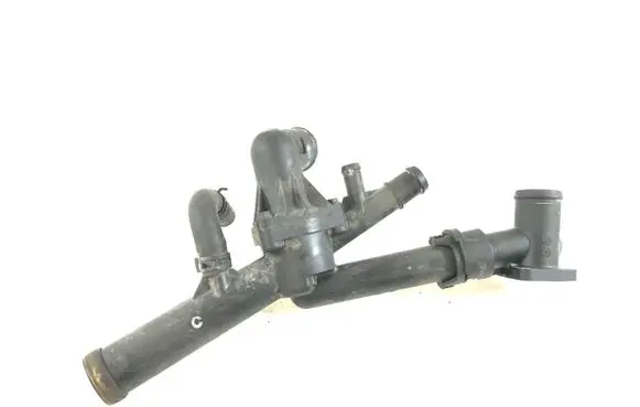 Volkswagen Touareg II Engine coolant pipe/hose 03H121133 03H121121D 7L0121109