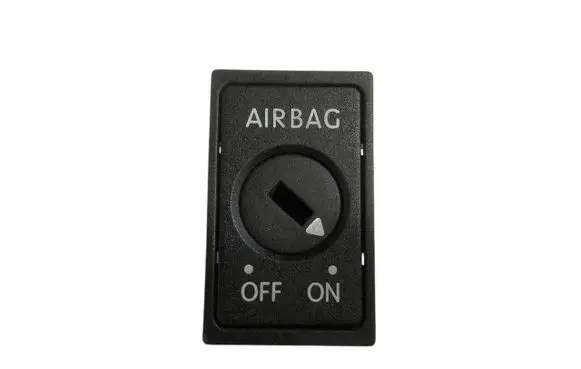 Passenger airbag on/off switch