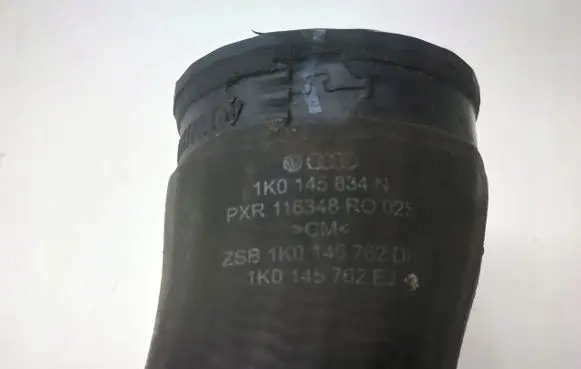 Audi A4 S4 B6 8E 8H Coolant pipe/hose 1K0145834N