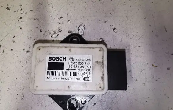 Citroen C4 Grand Picasso ESP acceleration yaw rate sensor 0265005715 9663138180