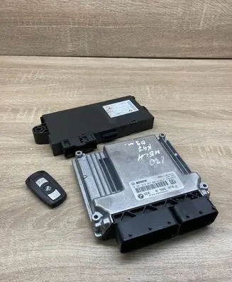 BMW 3 E90 E91 Engine ECU kit and lock set 8506374 9147226