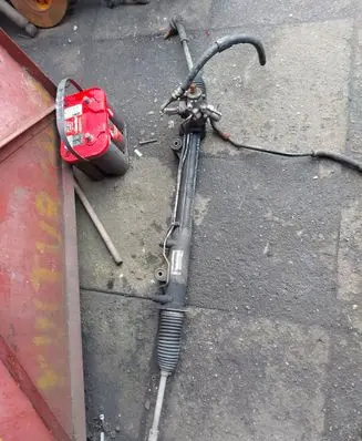 Volkswagen Touareg II Steering rack 7P6422055F