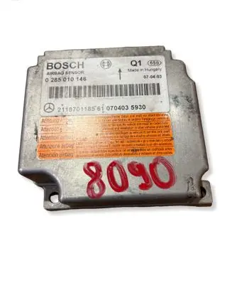 Mercedes-Benz S W221 Airbag control unit/module 2118701185 0285010146 0704035930