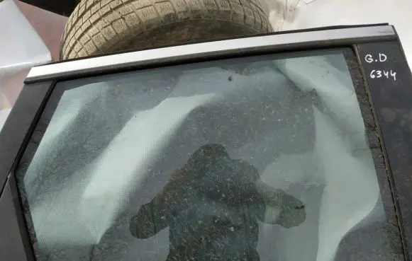 Mazda CX-7 Rear door window glass