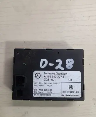 Mercedes-Benz A W169 Gateway control module A1695403945 A1694420027 A2115403545
