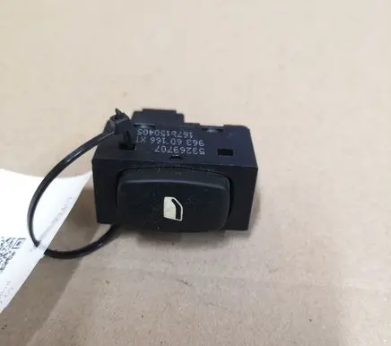 Peugeot 407 Electric window control switch 96360166XT