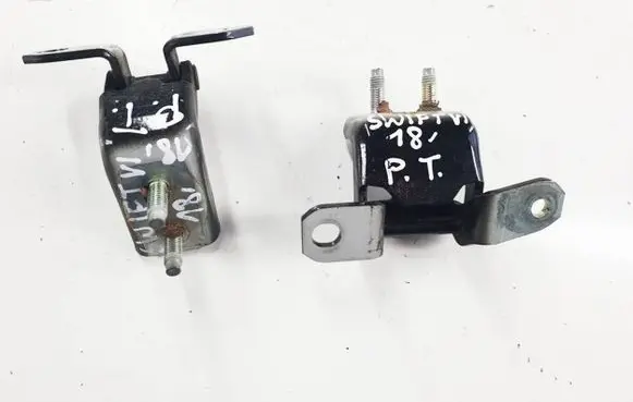 Rear door hinge set