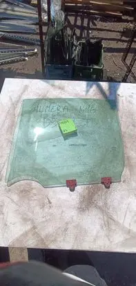Nissan Almera N16 Rear door window glass 1212123