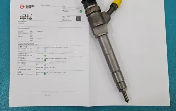 Ford Ranger Fuel injector 0445110250 IMPRK1398282