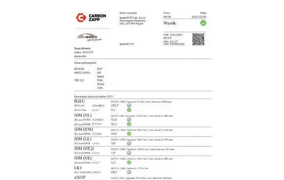 Alfa Romeo 159 Fuel injector 0445110391