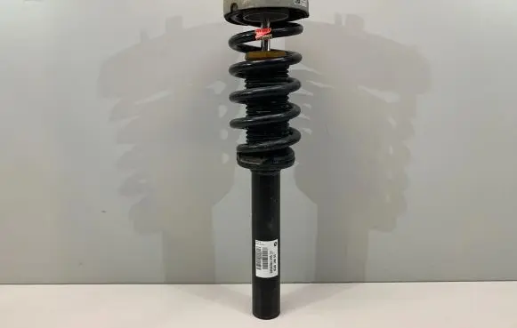 Front shock absorber with coil spring